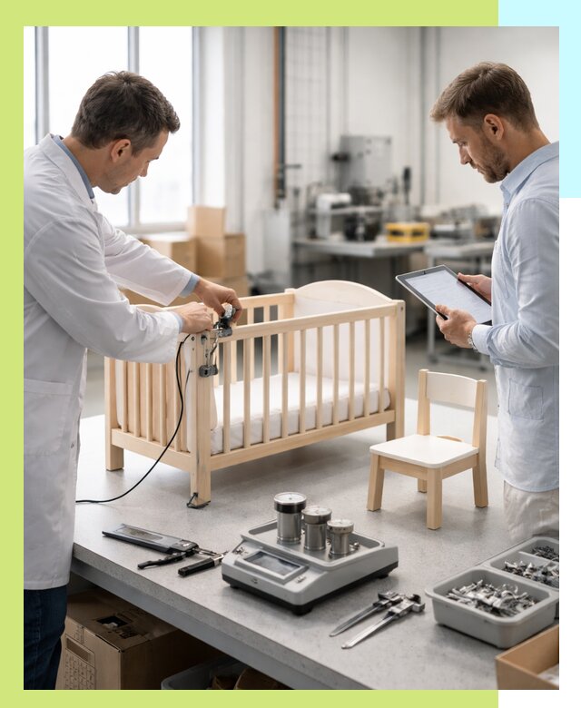 Сертификация детской мебели и проверка безопасности в Ишимбае