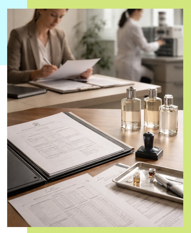 Сертификация парфюмерии в Ишимбае от 15212 р. | Алешин-Шмб