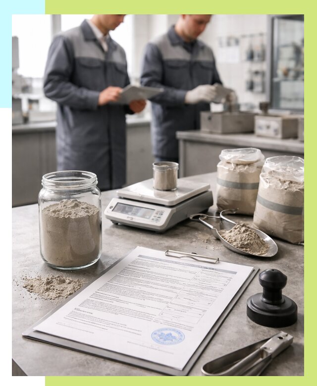 Сертификация цемента в Ишимбае от 20282 р. | Алешин-Шмб