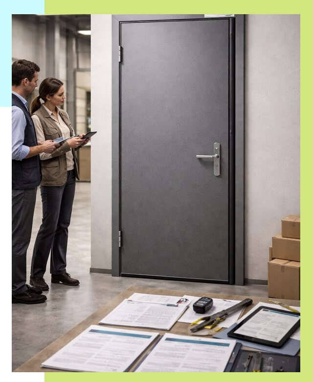 Сертификация противопожарных дверей в Ишимбае от 9127 р. | Алешин-Шмб