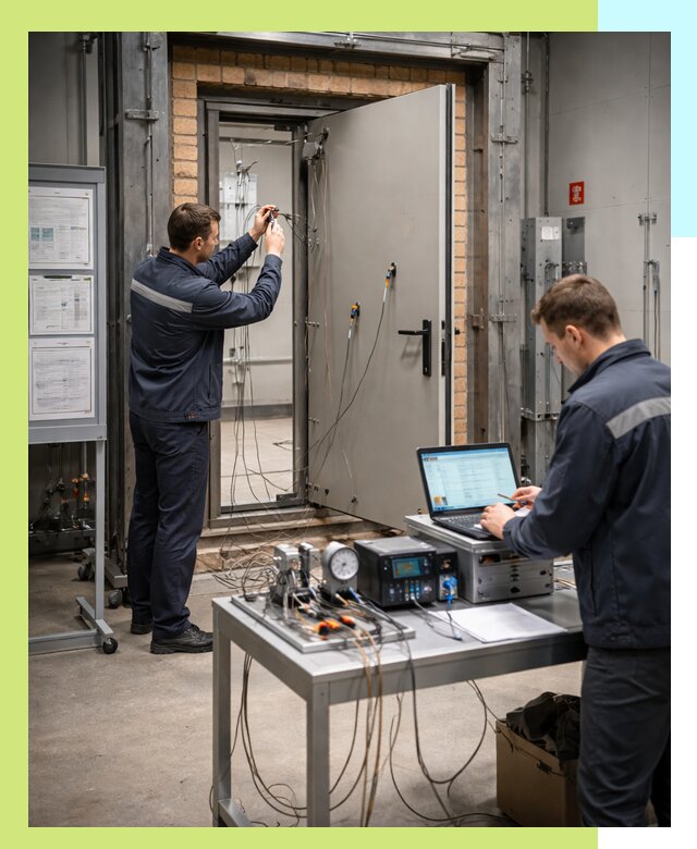 Сертификация противопожарных дверей в Ишимбае по ГОСТ и ТР