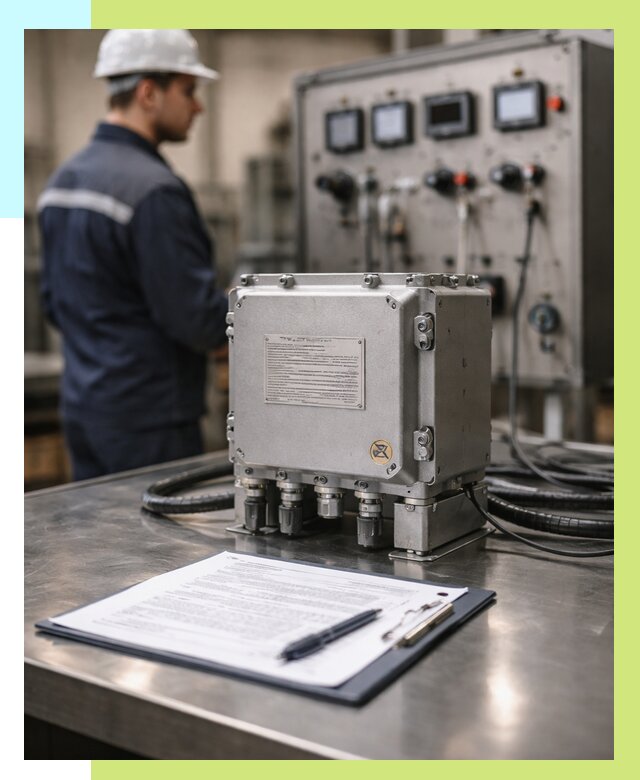 Сертификация взрывозащищенного оборудования в Ишимбае от 35494 р. | Алешин-Шмб