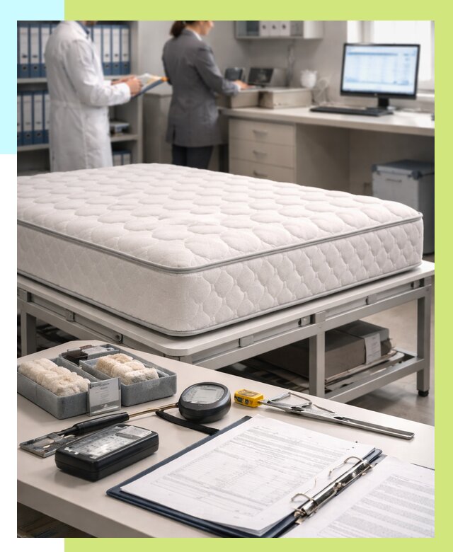 Сертификация матрасов в Ишимбае от 8620 р. | Алешин-Шмб