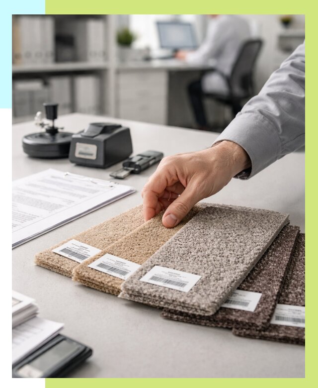 Сертификация ковролина в Ишимбае от 15212 р., Алешин-Шмб