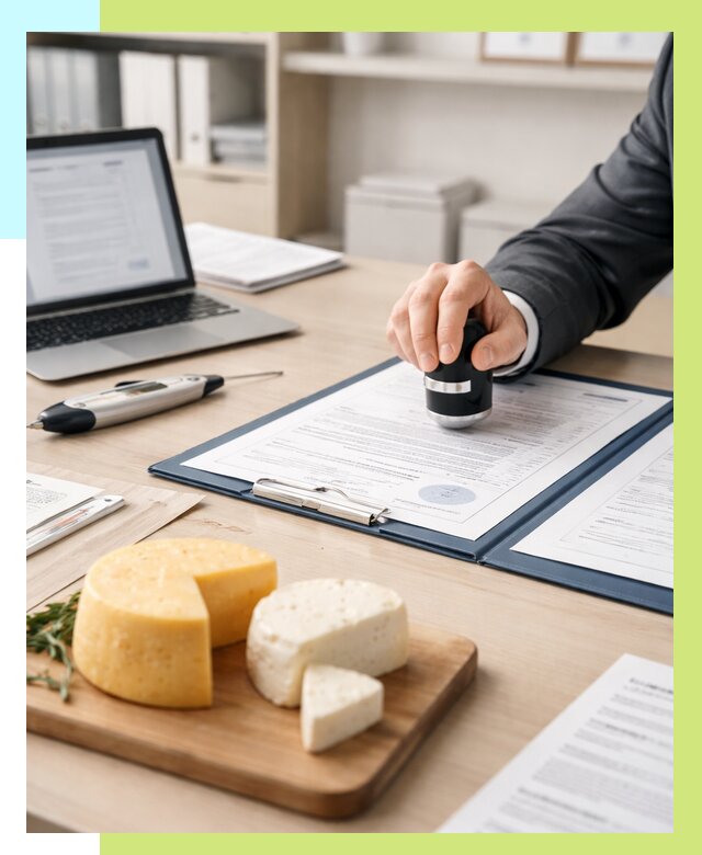 Сертификация сыров в Ишимбае от 15212 р | Сертификат на сыр Алешин-Шмб