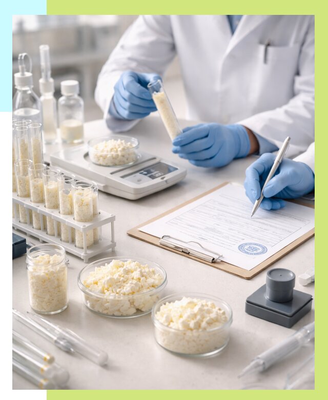 Сертификация творога в Ишимбае от 12169 р. под ключ | Алешин-Шмб