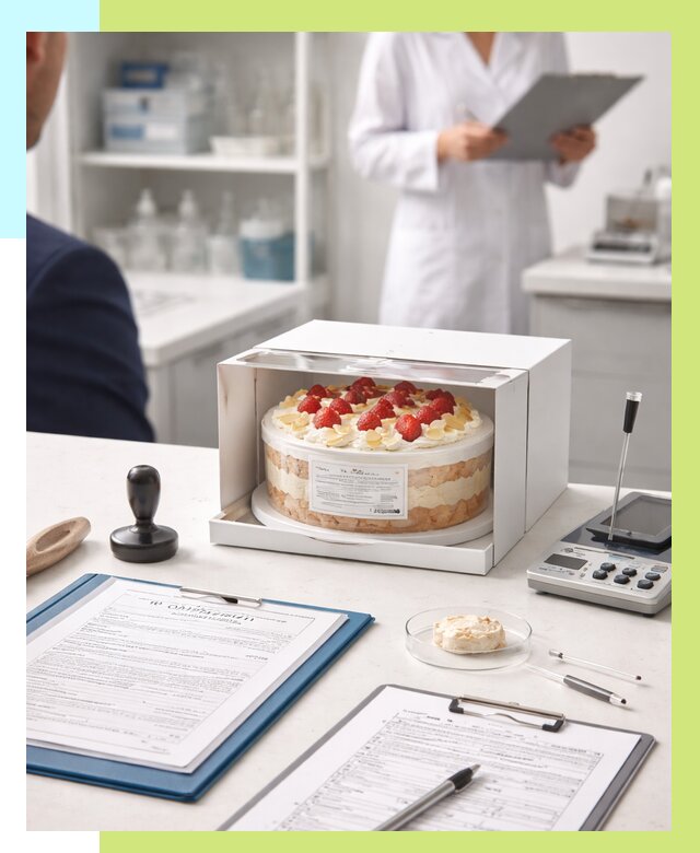 Сертификация тортов в Ишимбае от 9127 р. заказать | Алешин-Шмб