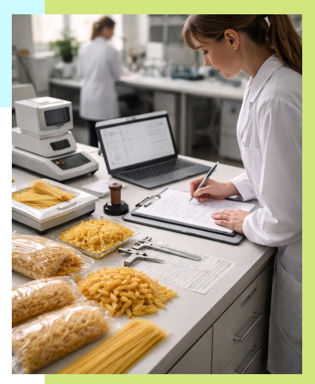 Сертификация макаронных изделий в Ишимбае от 15212 р. | Алешин-Шмб