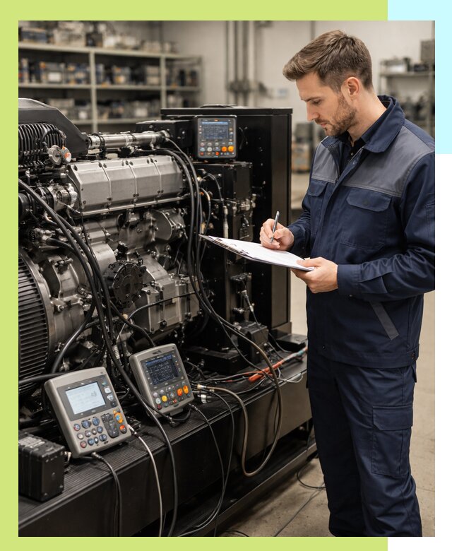 Сертификация дизельных генераторов и их оборудования в Ишимбае
