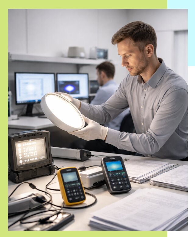 Сертификация светильников в Ишимбае: испытания и оформление