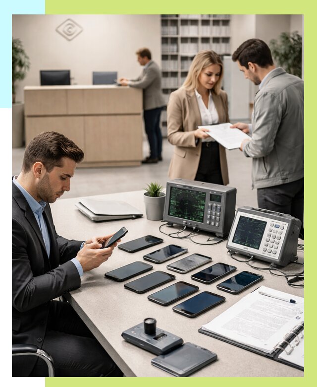 Сертификация телефонов в Ишимбае от 25353 р. под ключ | Алешин-Шмб