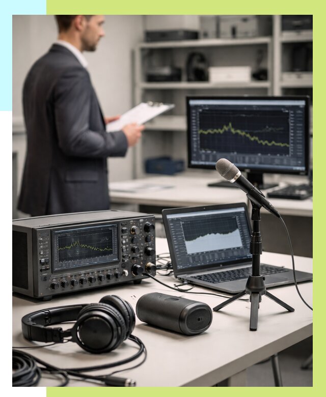 Сертификация аудиотехники в Ишимбае от 15212 р., Алешин-Шмб