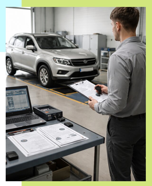 Сертификация транспортных средств в Ишимбае от 12169 р. | Алешин-Шмб