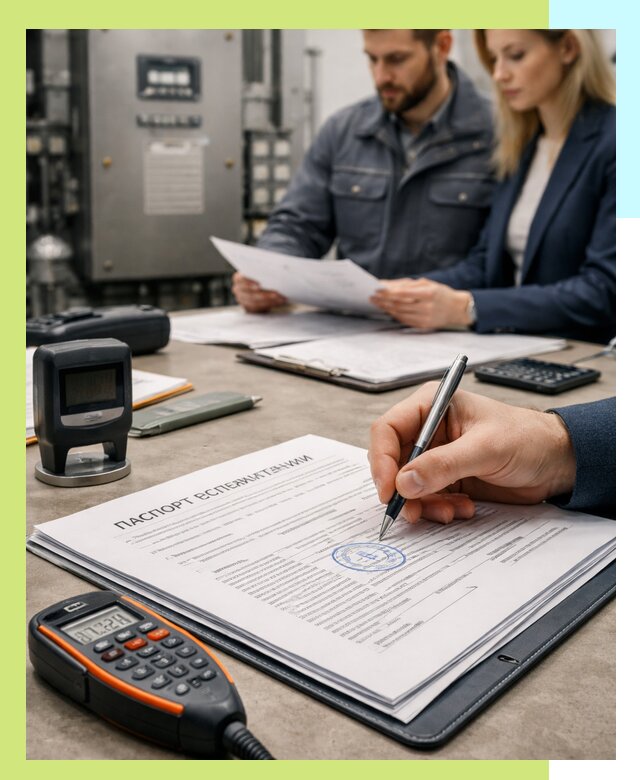 Оформление паспорта эксплуатации оборудования в Ишимбае