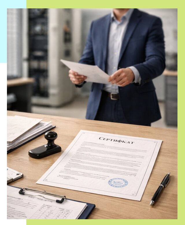 Сертификат на оборудование в Ишимбае от 15212 р. | Алешин-Шмб