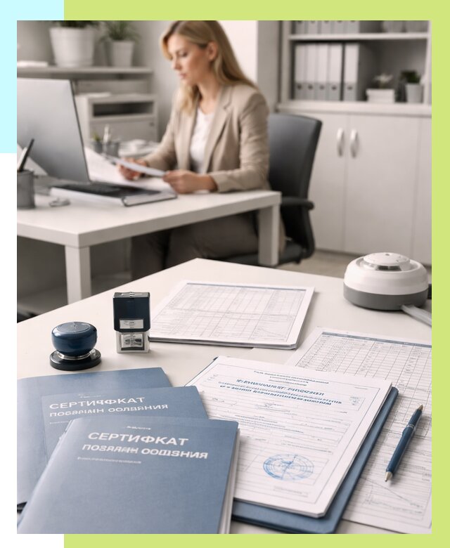 Сертификаты пожарной безопасности в Ишимбае от 15212 р. | Алешин-Шмб