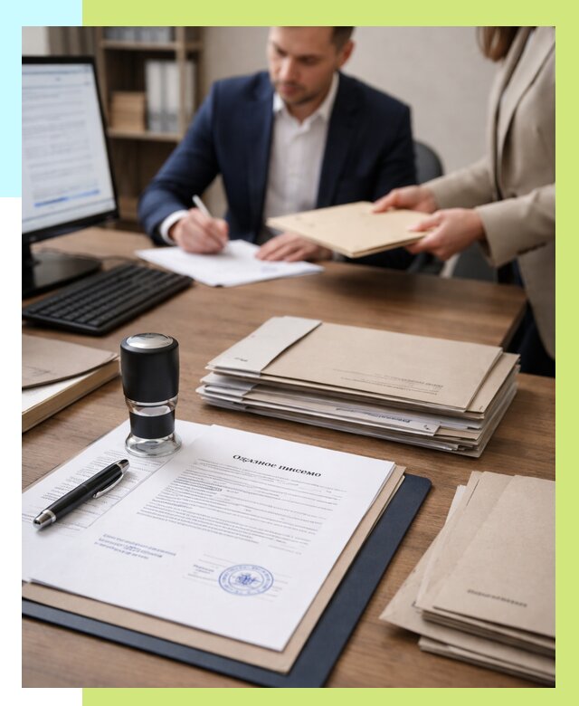 Отказное письмо для таможни в Ишимбае от 3042 р, Алешин-Шмб