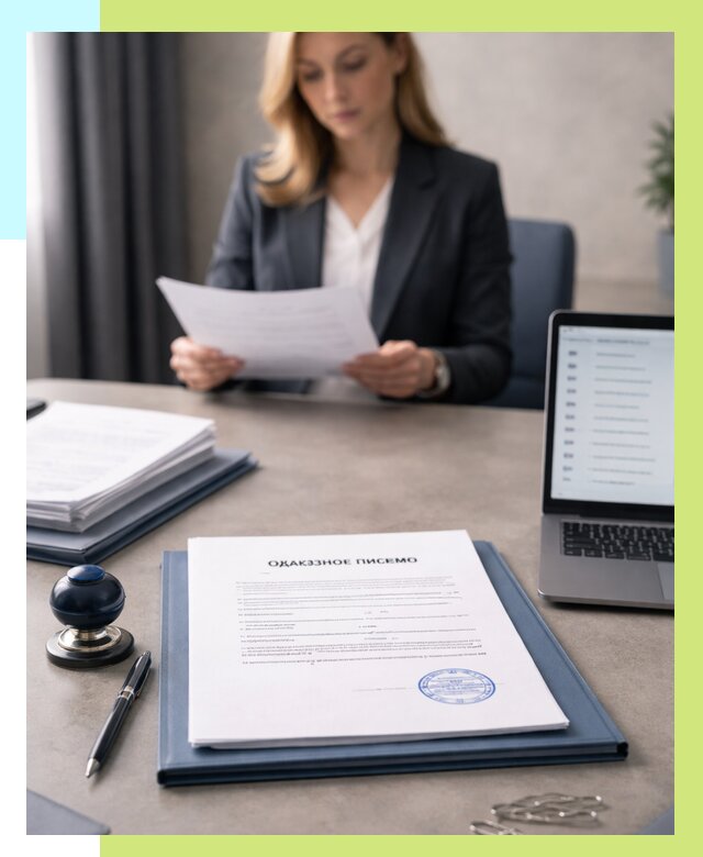 Отказное письмо для маркетплейсов в Ишимбае от 2535 р., Алешин-Шмб