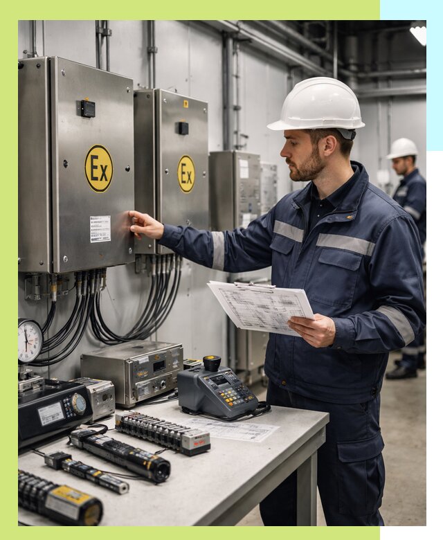 Сертификат взрывозащиты промышленного оборудования в Ишимбае