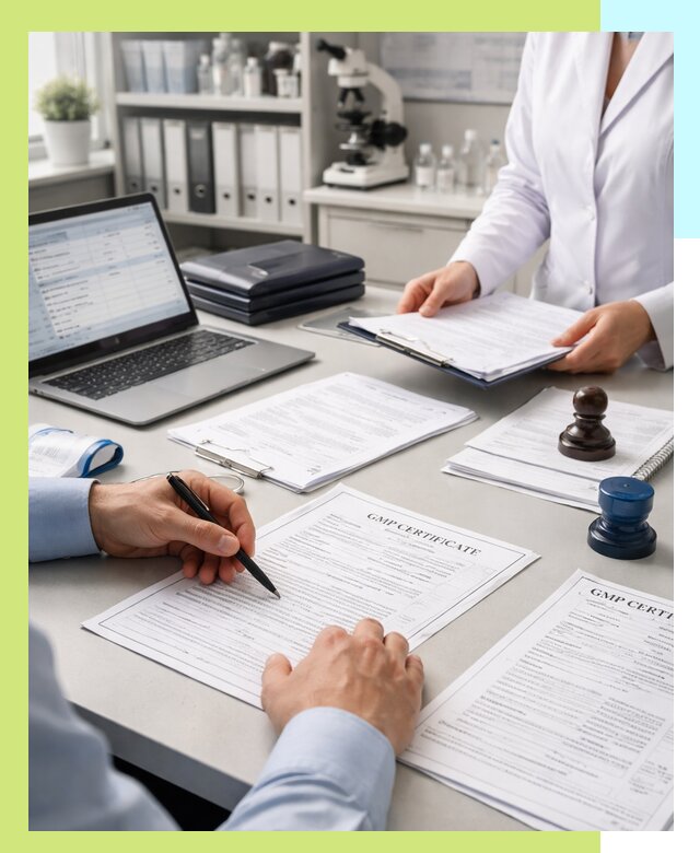 Оформление сертификата GMP в Ишимбае для фармпроизводства