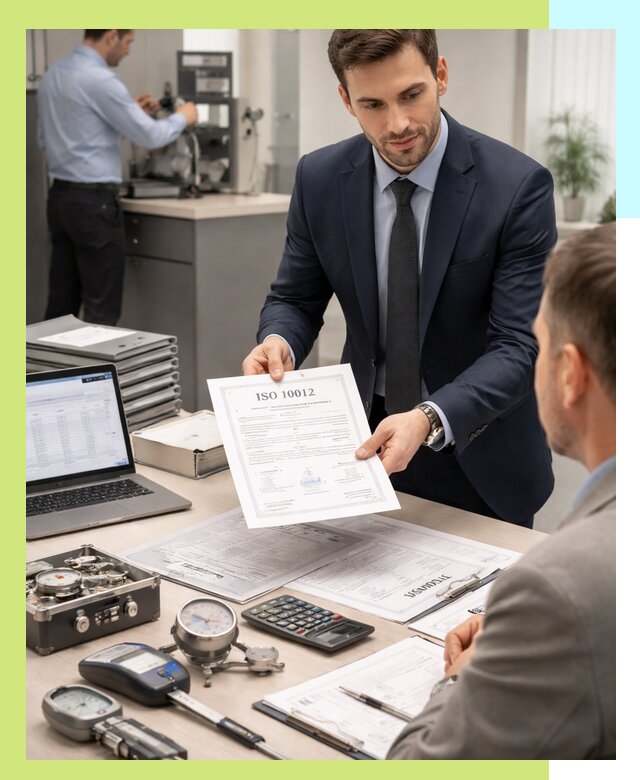 Выдача сертификата ISO 10012 по требованиям метрологии в Ишимбае