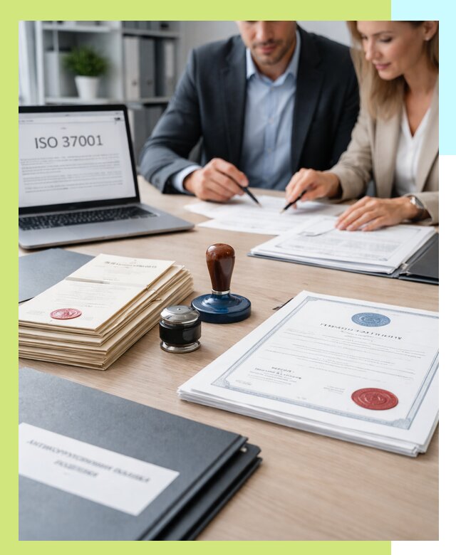 Получение сертификата ISO 37001 по системе борьбы с коррупцией в Ишимбае